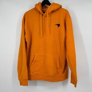 Hollister McLaren Formula 1 Team Hoodie Mens Medium Orange Racing Pullover